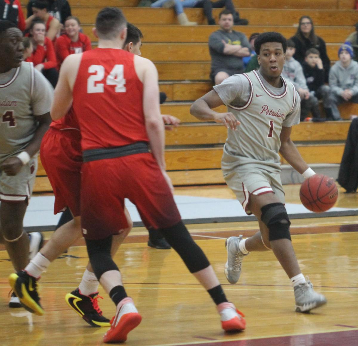 Suny Potsdam Men S Basketball Overcomes Oneonta Clarkson Falls To