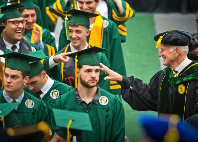 Class of 2022 honored as Collins officiates final Clarkson University