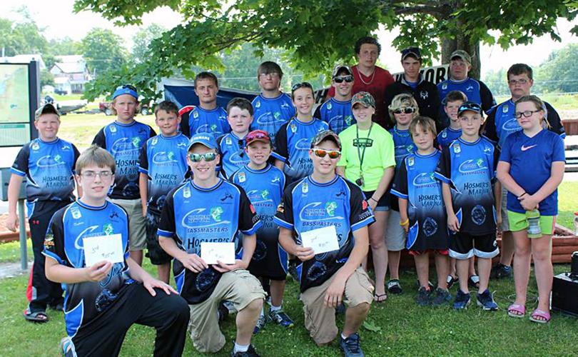 Jr. Bassmasters Enjoy Great Fishing On The St. Lawrence River Sports