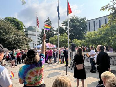 Pride flag raising at Watertown City Hall aims to show “that everybody ...