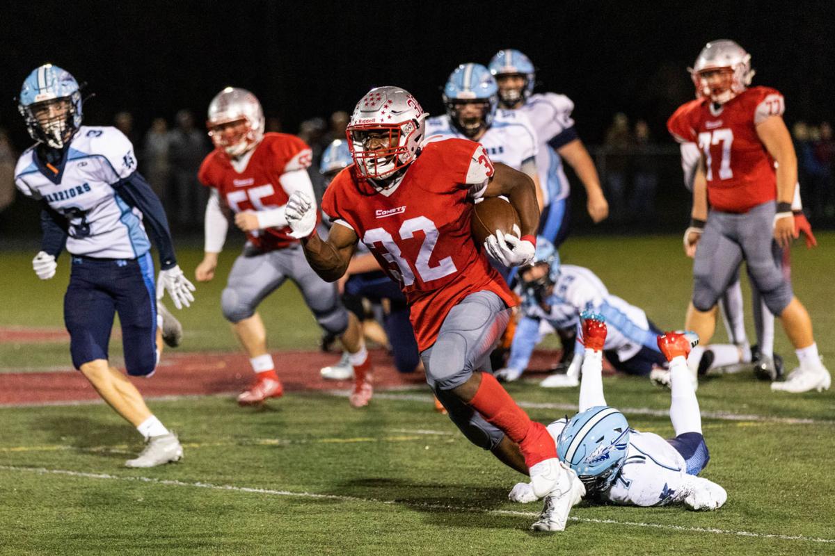 Section 3 Class A Football Comets Zoom Past Warriors In Rivalry