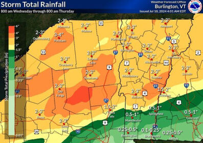 Updated: Flood watch, tornado watch issued for Northern New York 