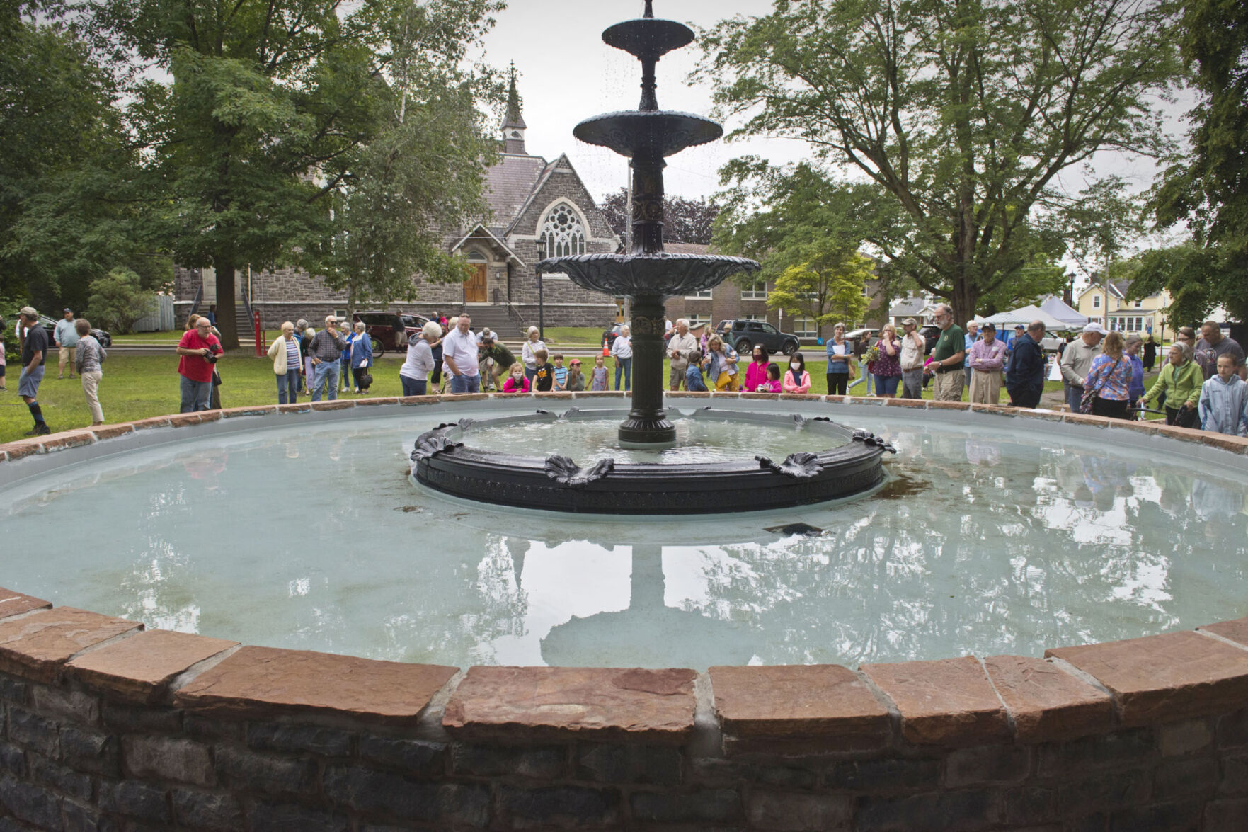Canton's historic fountain restored and flowing | Local History - Vimarsana News
