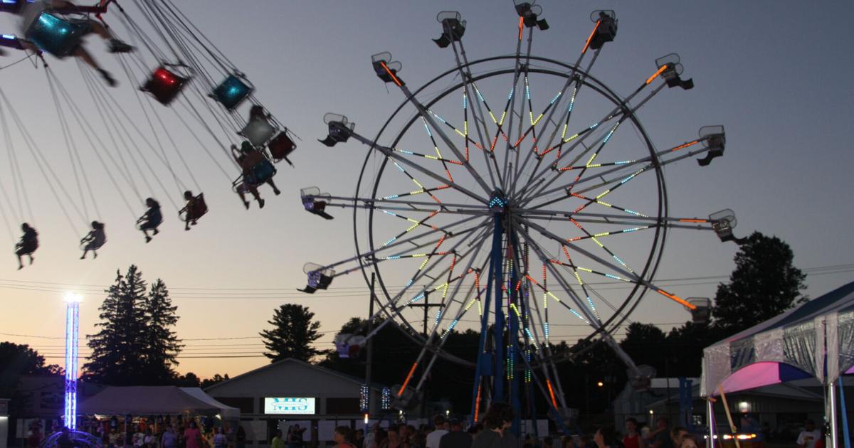 Busy Midway Ramp Franklin County Fair opens with sweet treats and busy midway | Arts and ...