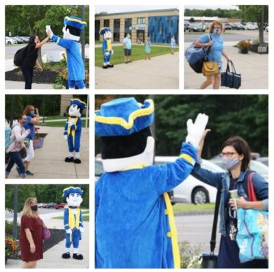 APW staff members prepare for the start of school