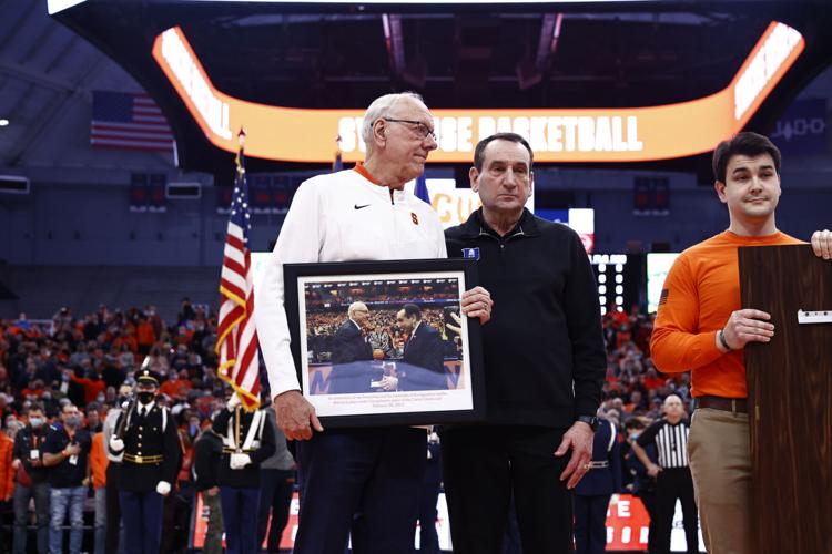 College basketball Syracuse honors Duke’s outgoing head