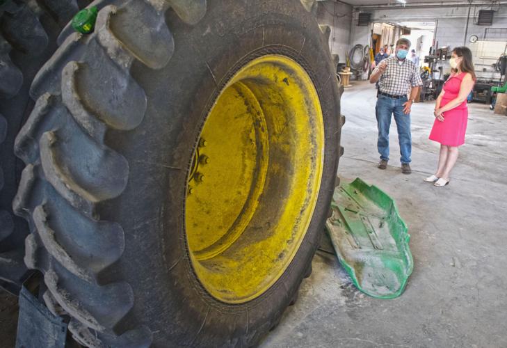 Stefanik tours Parishville firehall