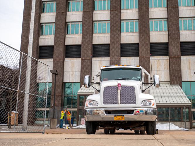 Renovations start on playground at Dulles State Office Building
