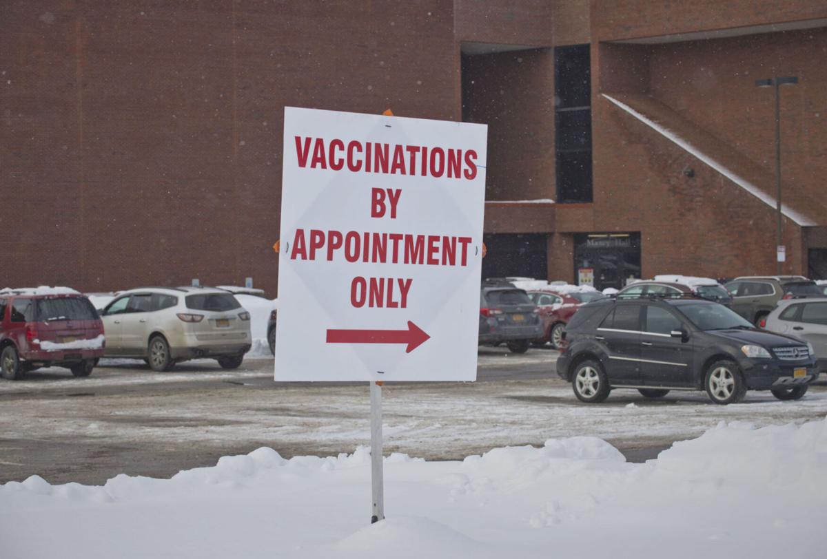 Hundreds vaccinated at COVID site