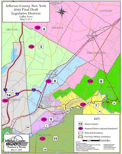 Jefferson adopts new district lines