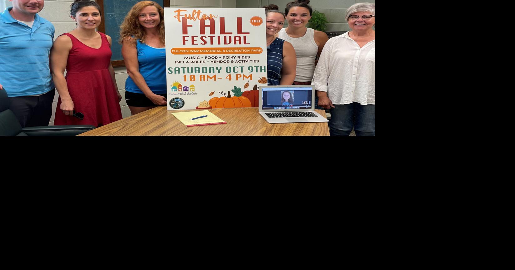 Fulton Fall Festival plans are progressing rapidly Arts and