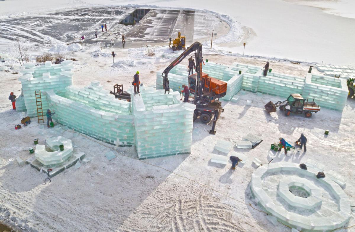 2022 Winter Carnival Ice Palace Design