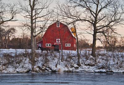 Pristine country scene