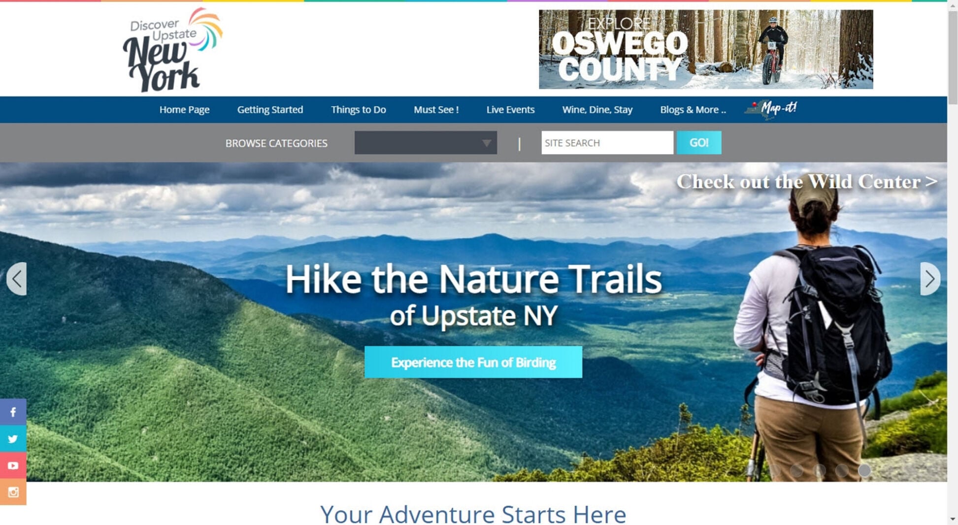 Discover Upstate NY Tourism website awarded 2021 New York State Tourism Excellence Award - Vimarsana News