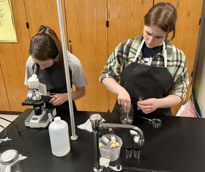 Students preparing to send experiments to International Space Station