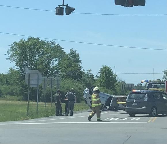 Seven taken to hospital after rollover crash near Clayton Jefferson
