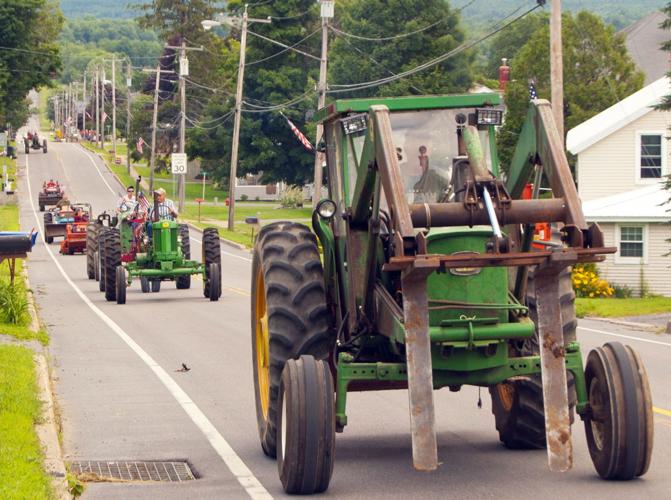 Fourth of July celebrated with tractor parade in Castorland News