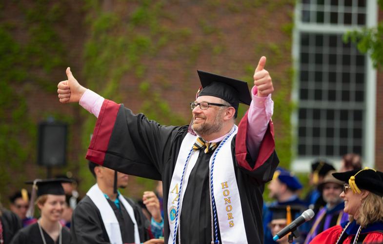SUNY Potsdam graduates celebrate and grieve at Saturday commencement
