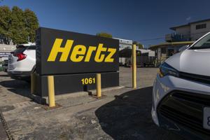 Hertz’s electrified fleet could be the auto industry’s safety net.