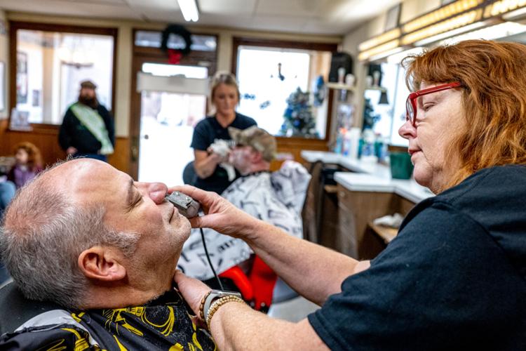 Race to the hairiest face underway after ceremonial Donegal King of