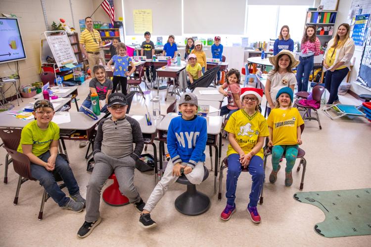 Sackets Harbor Central dons blue and yellow, collects donations for