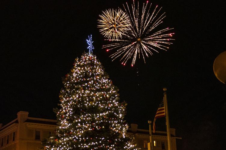 Santa comes to town at Oswego’s Christmas Tree Lighting Arts and