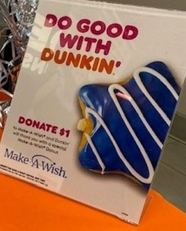 Dunkin' teams up with Make-A-Wish with doughnut fundraiser | Community Giving - Vimarsana News