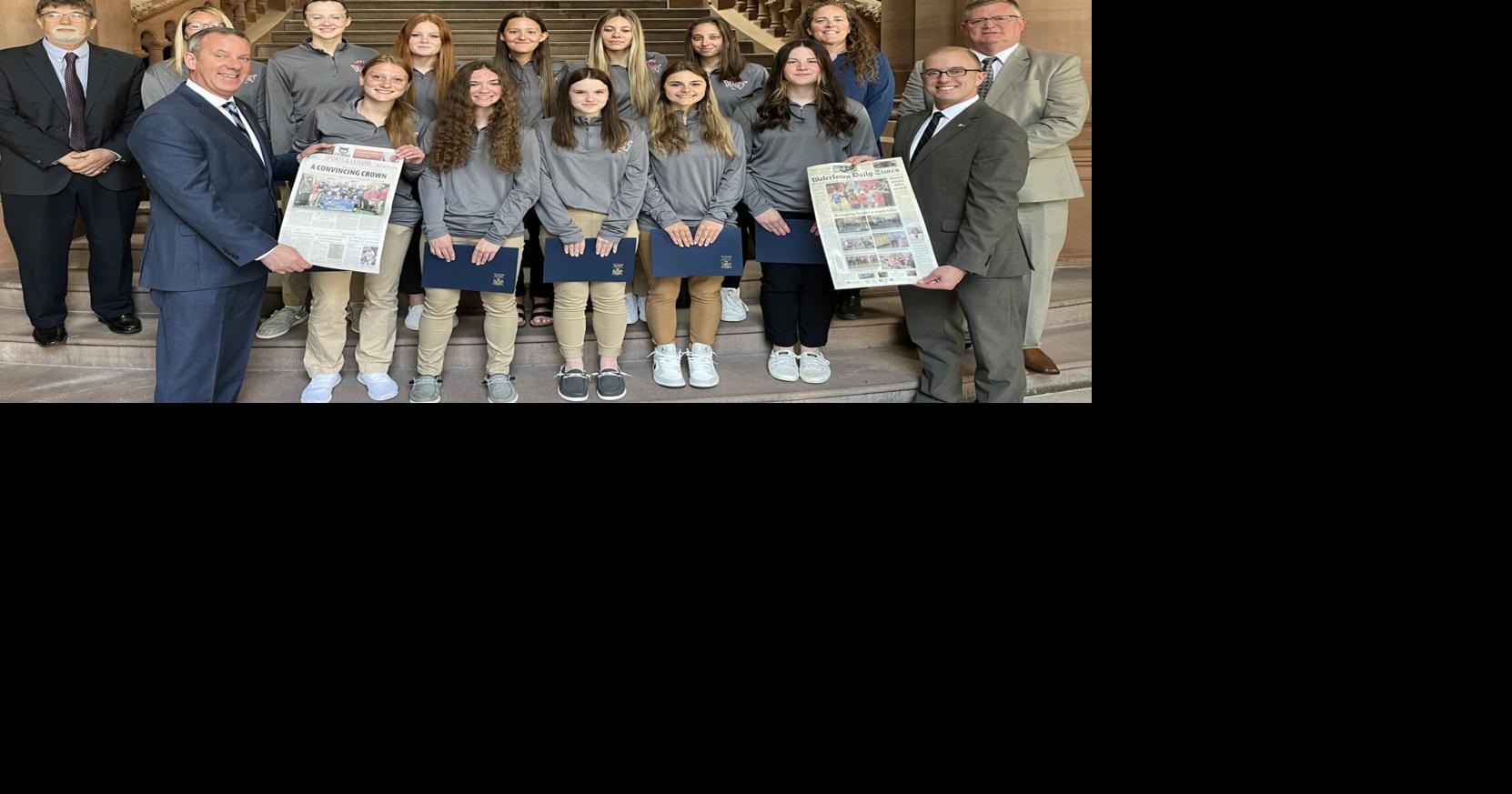 Hammond Central girls varsity basketball team visits Albany after championship win | Education