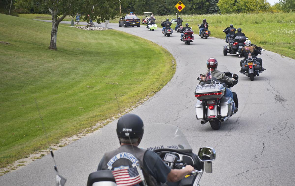 Massena veteran receives large escort for North Country Honor Flight to ...
