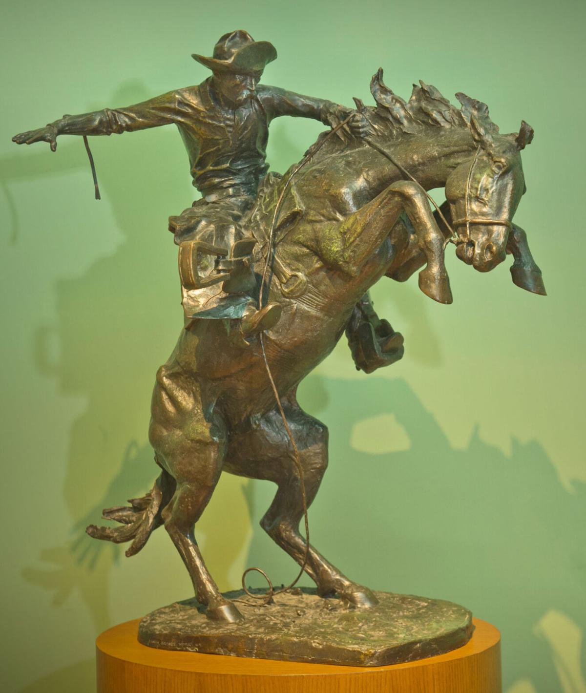 Remington’s ‘Bronco Buster’ no longer in Oval Office after Biden