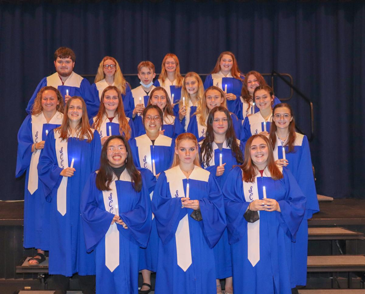 Sandy Creek welcomes new National Honor Society inductees