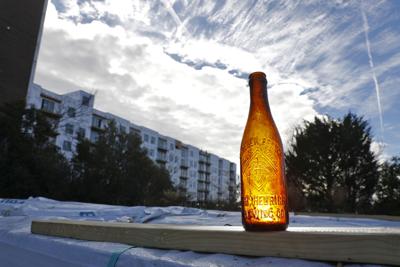Century-old beer bottle discovered at luxury apartment construction site