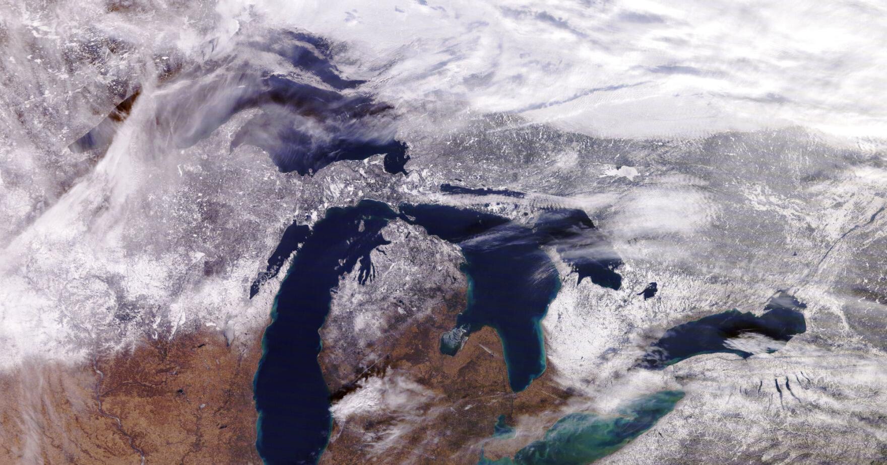 Great Lakes ice cover hits record low through mid-March of this year - Vimarsana News