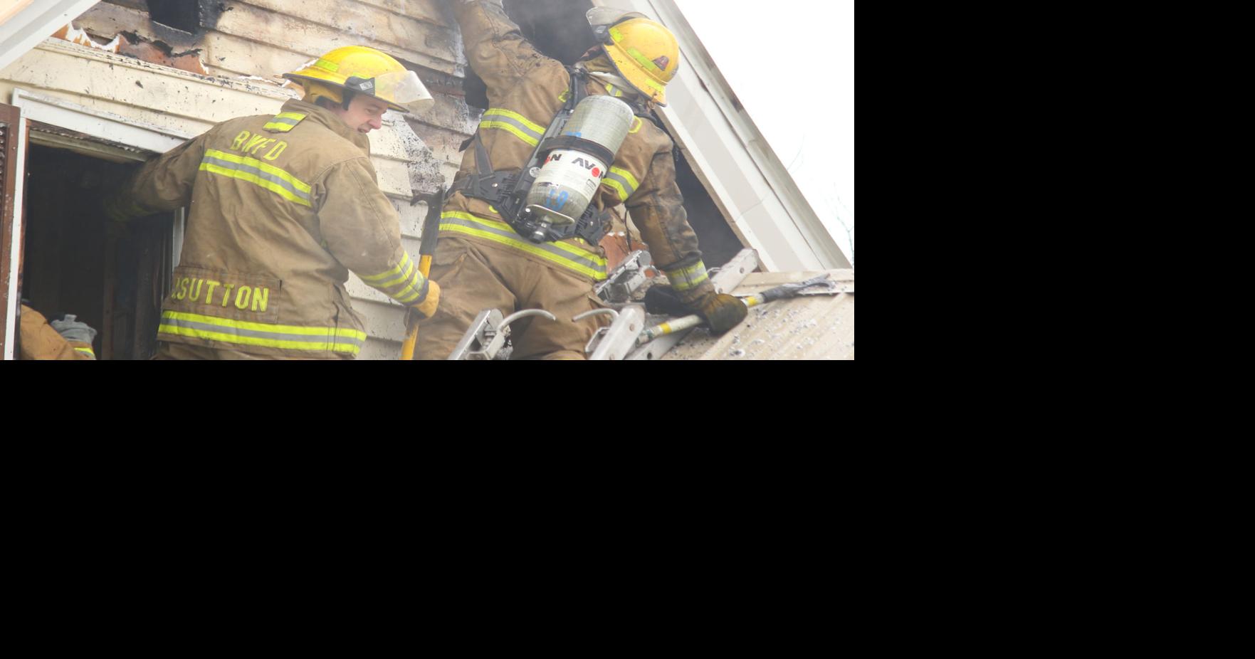 Family safe after Brasher Falls fire News