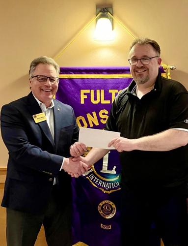 Fulton Lions Club donates $500 to Fulton Music Association