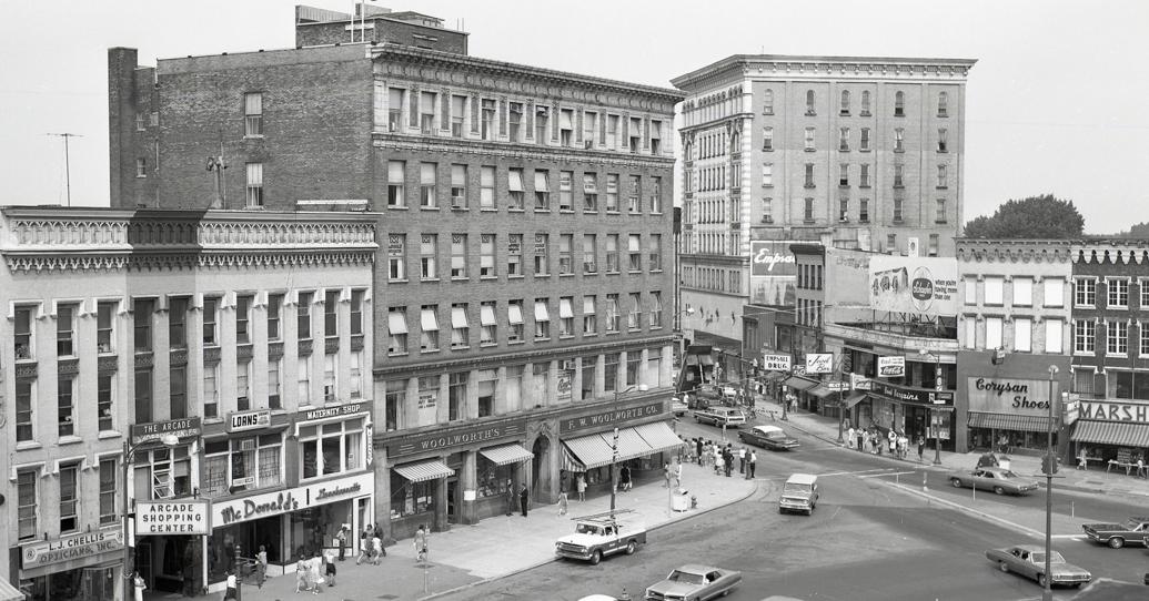 Downtown Watertown in 1969 Local History