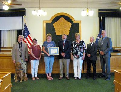 Oswego County recognizes Chetney on retirement