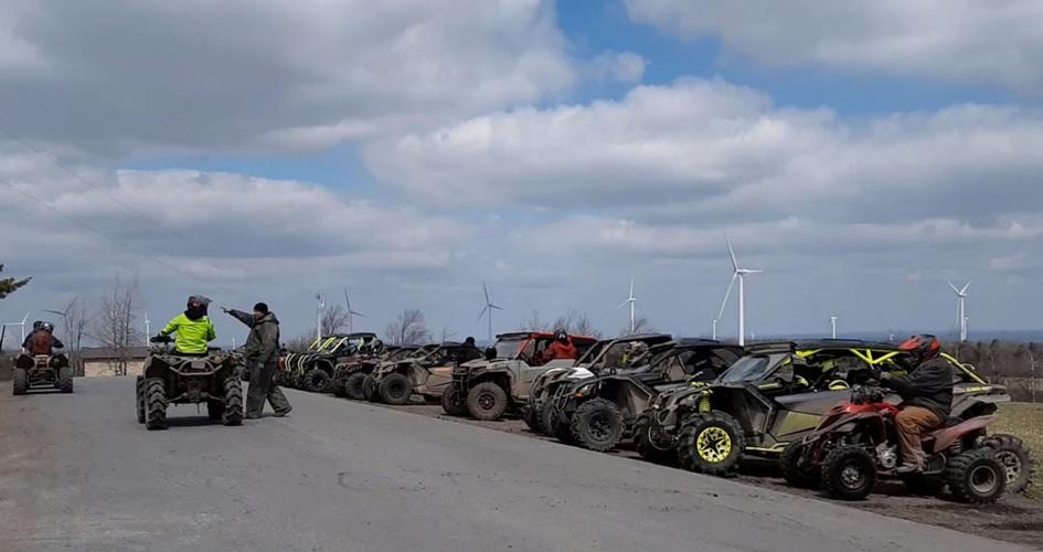 Some ATV riders show up at Tug Hill despite postponement of Snirt Run