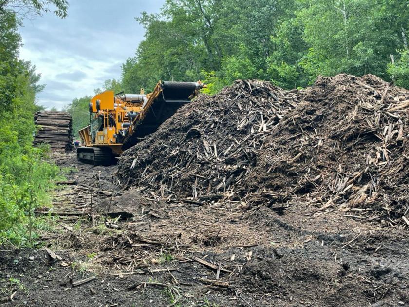 Tupper Lake residents complain of strong smell coming from ground-up railroad ties - NNY360
