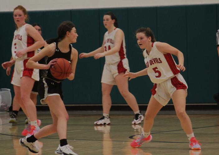 Hammond Girls control opener at Jeff Stout Classic Section10