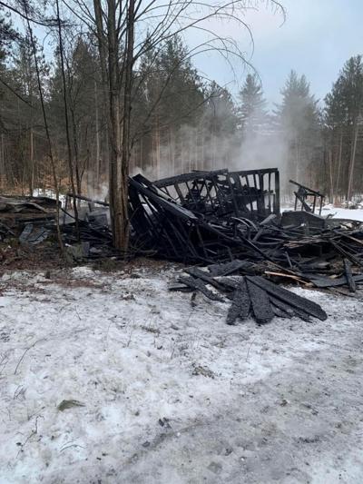 Monday fire destroys sawmill in Croghan