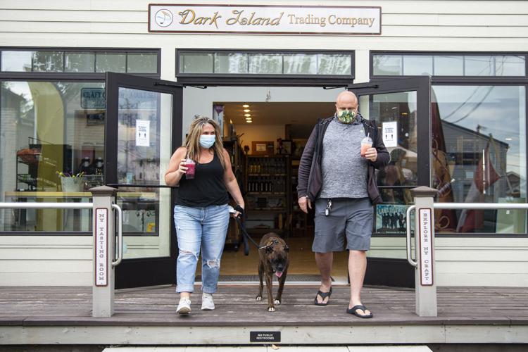 Alex Bay suspends open container law, creates social distancing areas