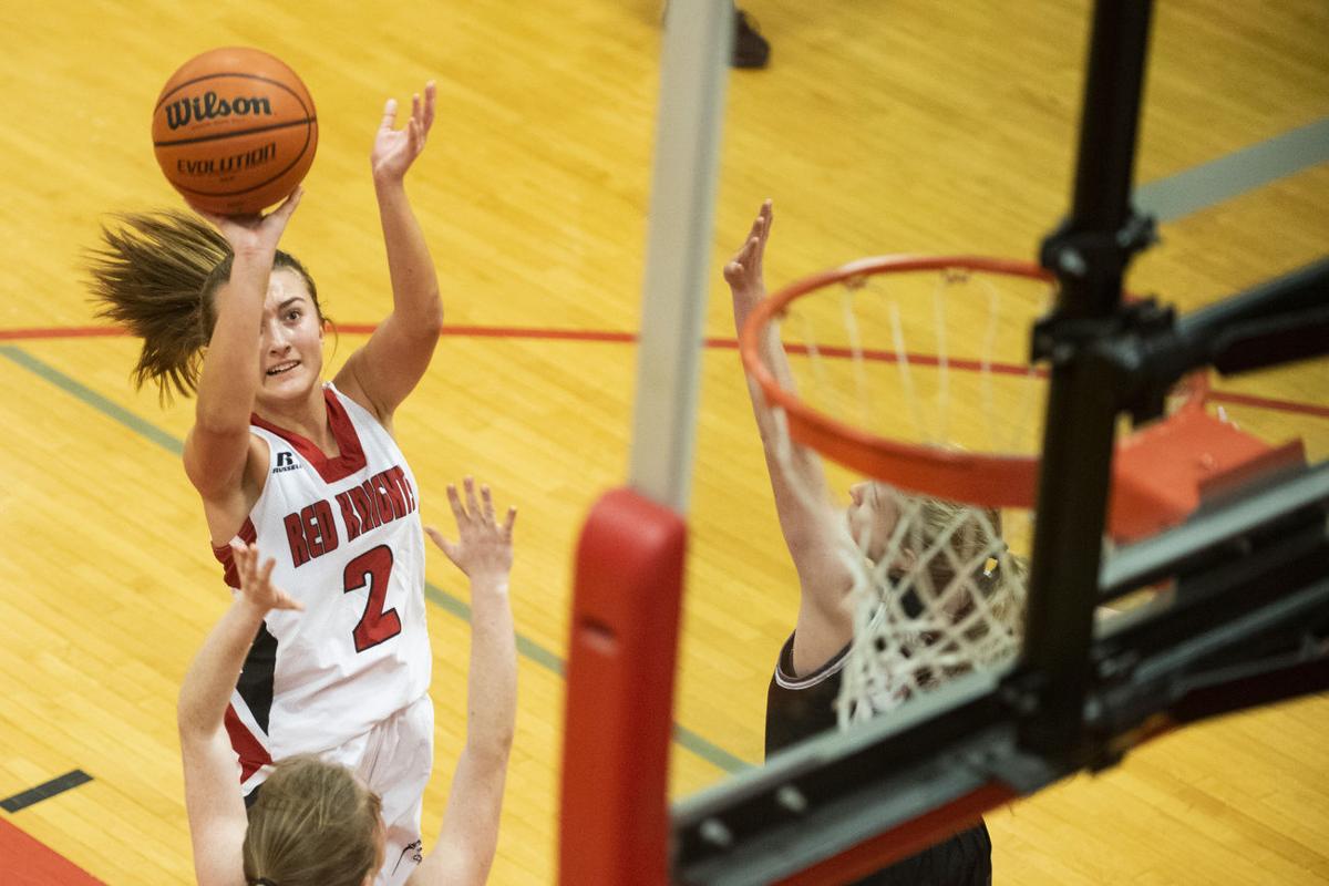Frontier League Girls Basketball Lafargeville Downs Belleville