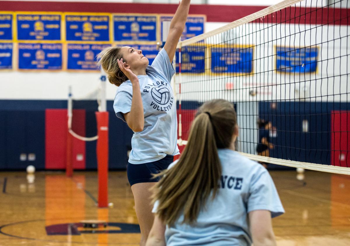 Pulaski Varsity Girls Volleyball Team Ready To Take It To The Next