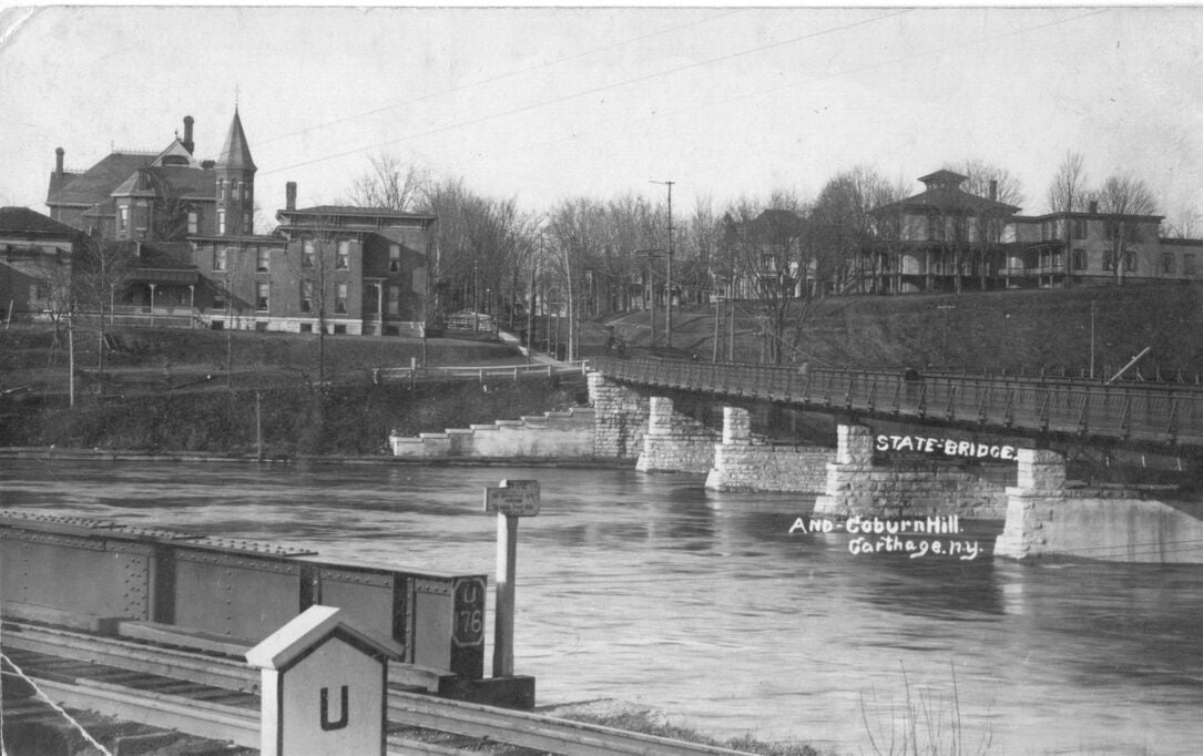 Local history Bridges across the Black River at Long Falls Local