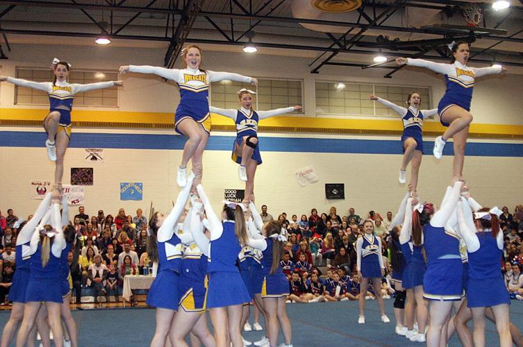 Heuvelton, Malone Claim Varsity BA Titles At LCS Cheer Competition