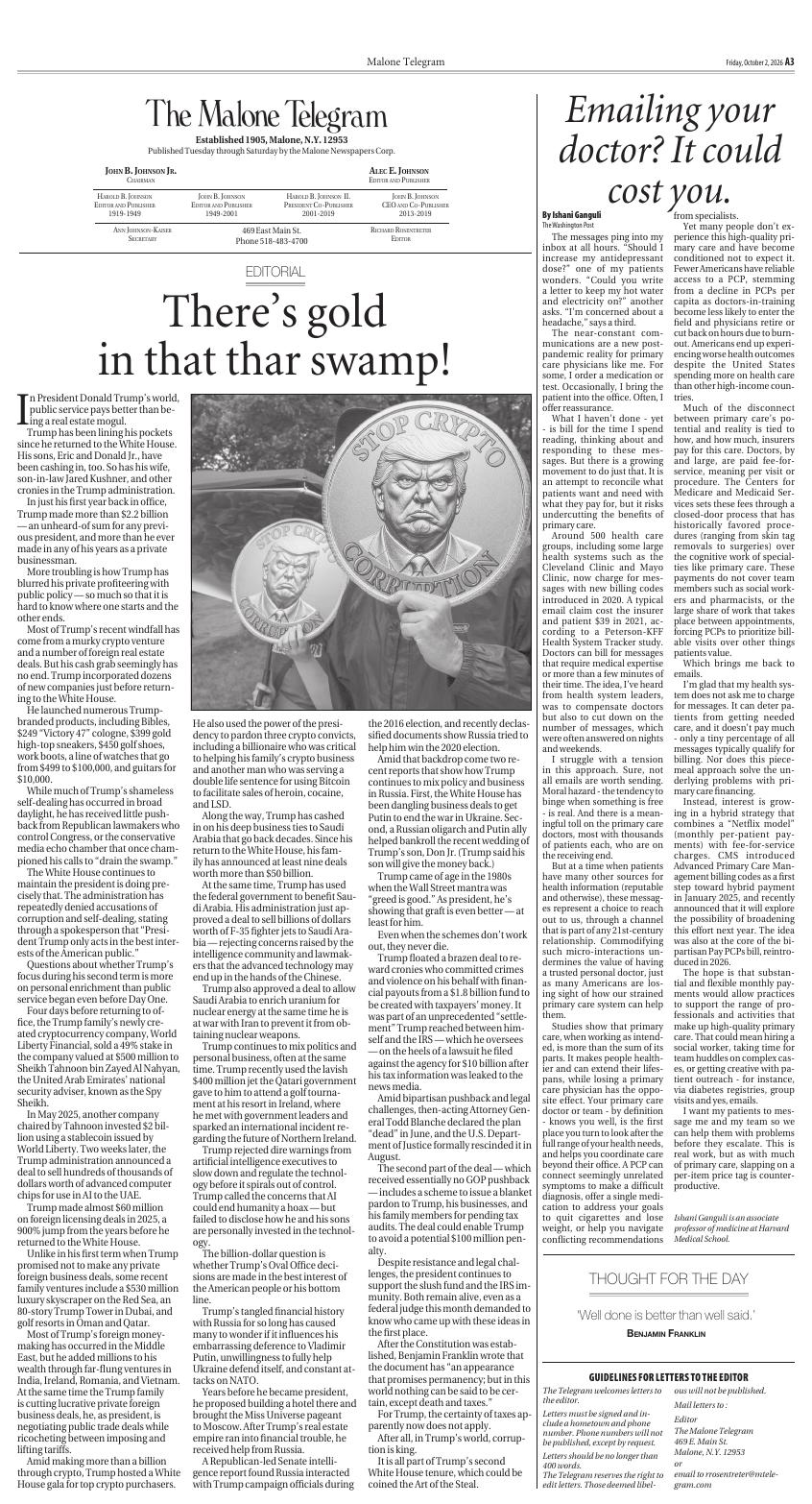 Page A03 | e-Edition | nny360.com