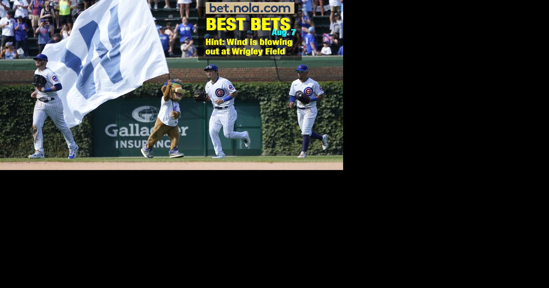 Wind blowing out at Wrigley plus bad pitching equals Best Bets for