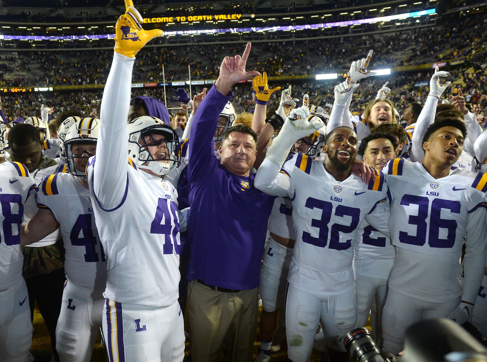 Former LSU Coach Ed Orgeron Responds To Northwestern Report | LSU ...