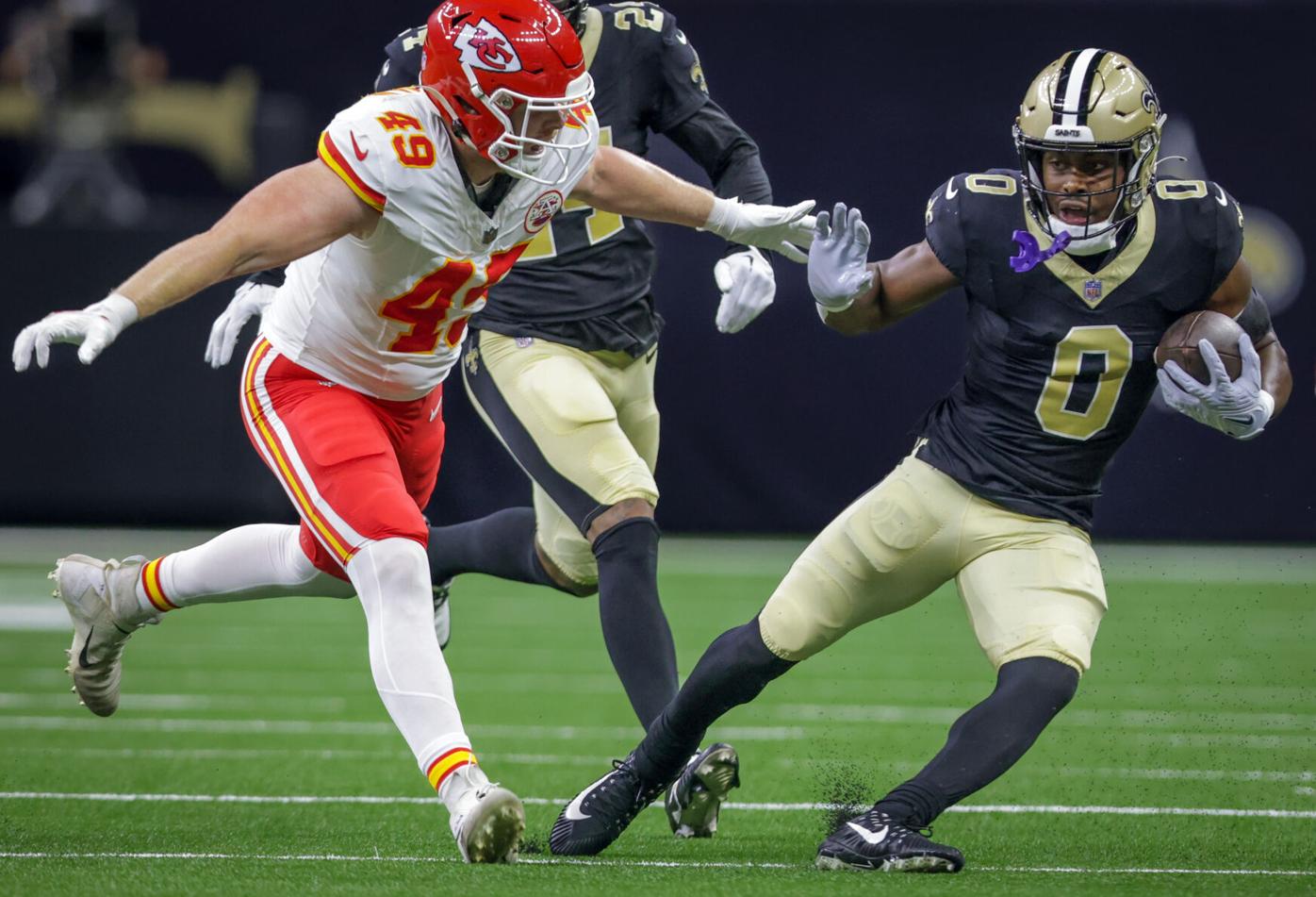 Chiefs fall to Saints, 26-24, in first preseason game